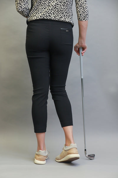 Jamie Sadock Women's Skinnylicious Pull-on Ankle Pants - Black