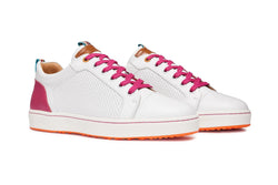 Royal Albatross Women's Fieldfox Dream White/Pink Golf Shoe