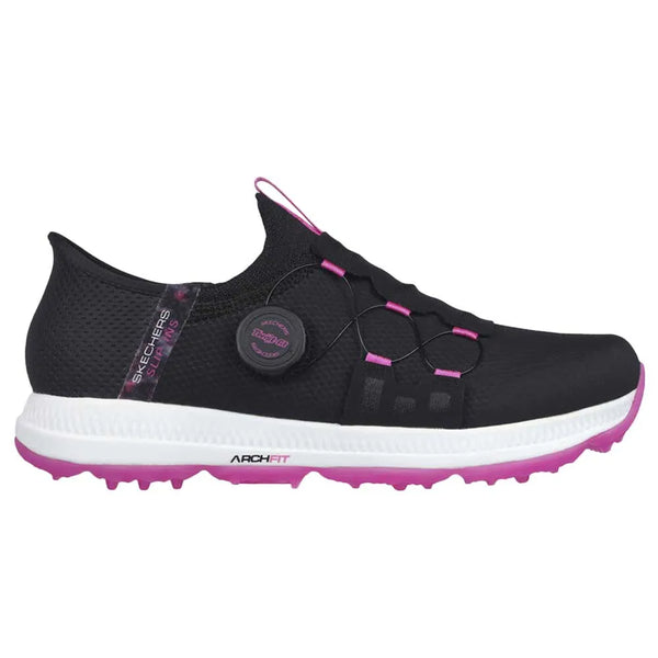 Skechers Slip-ins: GO GOLF Elite 5 Golf Shoes-Black/Pink