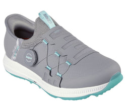 Skechers Slip-ins: GO GOLF Elite 5 Golf Shoes-Gray/Aqua