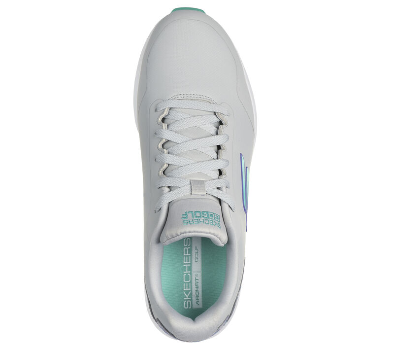 Skechers Women's GO GOLF Max 3 Spikeless Golf Shoes-Gray/Mint