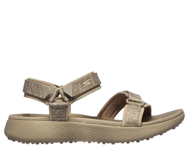 SKECHERS GO GOLF SANDAL-Tan