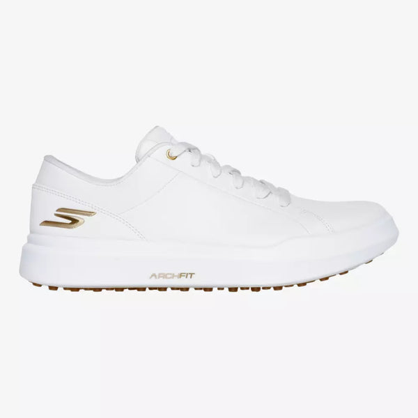 Skechers GO Drive 6 Relaxed Fit Golf Shoes-White/Gold