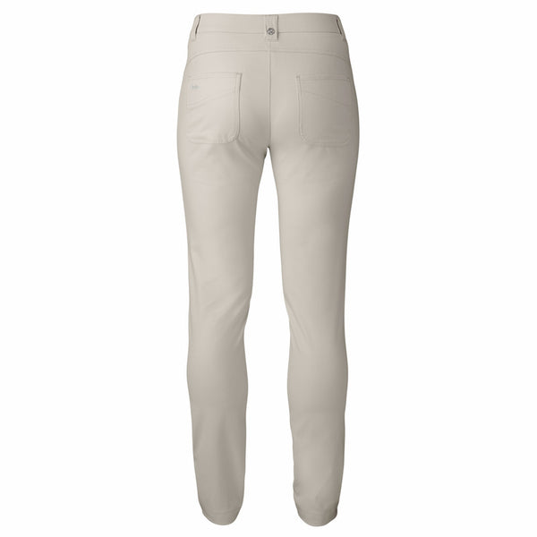 Daily Sports Basic Women's Solid Lyric Stretch High Water Pants-Sand