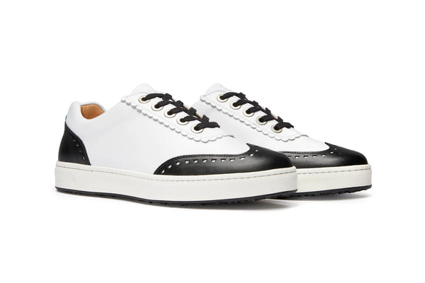 Royal Albatross Women's Primrose White/Black Golf Shoe