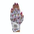 Half Golf Glove Printed Mesh and Leather palm with Matching Ballmarker-Party Time Print